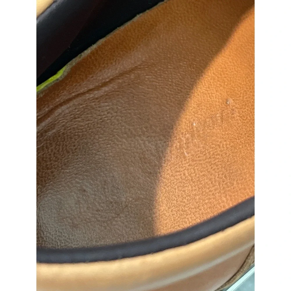 Wolf & Shepherd Loafer Mens 11.5 Honey Tan Crossover Leather Penny Sneaker Sole